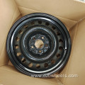 17x7 Inch 5 Lugs 114.3mm Black Snow Wheels